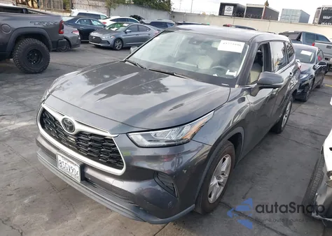 2020 Toyota Highlander L from USA, damaged, VIN 5TDCZRAH8LS508729